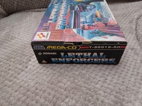 Lethal Enforcers For The Mega-CD, Including Game and Gun
