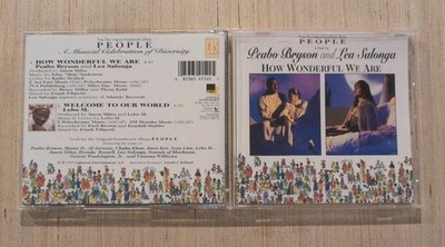 Peabo Bryson & Lea Salonga How Wonderful We Are CD Single from Album People