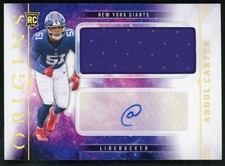 2025 Panini Origins Abdul Carter #RJJ-ACR RC RPA