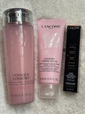 3pack Lancome Confort Hand Cream 75ml Tonique Confort 200ml 5ml Idole Mascara