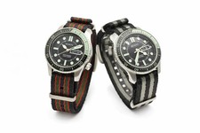 Bond Style NATO Watch Strap Ballistic Nylon Stainless Steel Military Band