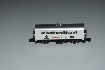 Z Scale Marklin Bad Staatsbraurern Rothaus AG  Wagon Reefer Car C54931
