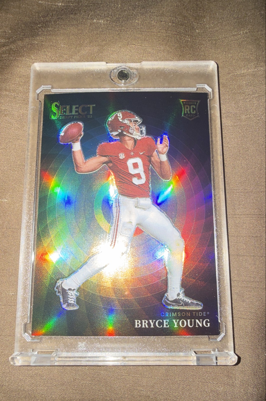 2023 Panini Select Draft Picks - Color Wheel Bryce Young #CW-BY (RC)