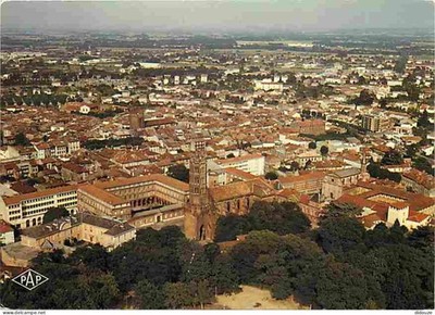 Postcard - 09 - Pamiers - General View - Visible Fold Condition - CPM - See Scan