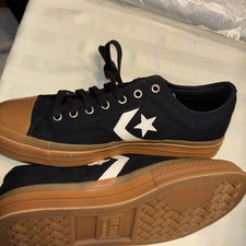 Image of CONVERSE Star Player 76 LOW TOP Black Gum White A08847C Mens Size 10M/11.5W