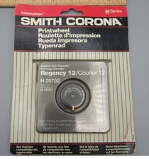 Smith Corona PrintWheel Regency 12 Courier 12 H20702 same as H59501