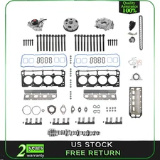 MDS Lifters Kit Camshaft Pumps Gaskets Bolts for 2009-2015 Ram 1500 5.7L Hemi