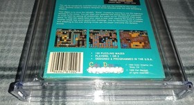 Crystal Mines (Nintendo NES) NEW Factory Sealed US Release PSA 8.5 Graded 