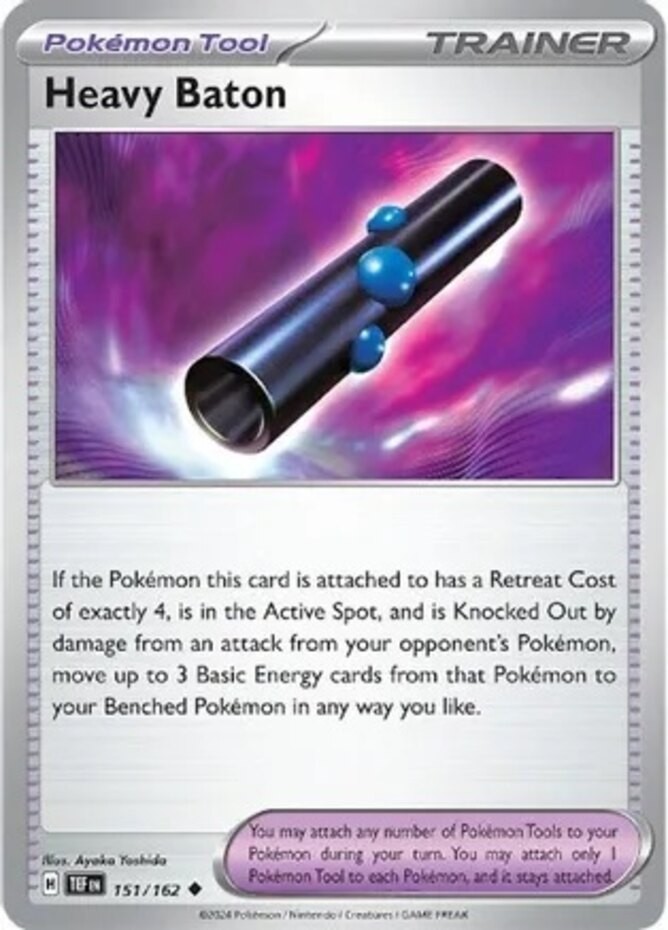 Heavy Baton - 151/162 - Uncommon - Near Mint