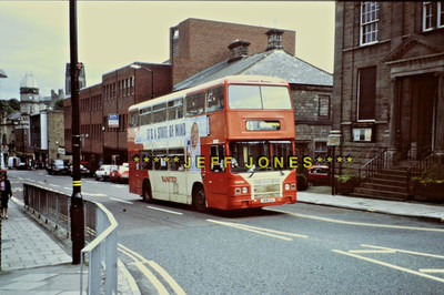 ORIGINAL BUSFOLIE 16109 - United LEYLAND OLYMPIAN/ROE 7286 UWW13X Durham 1.6.00