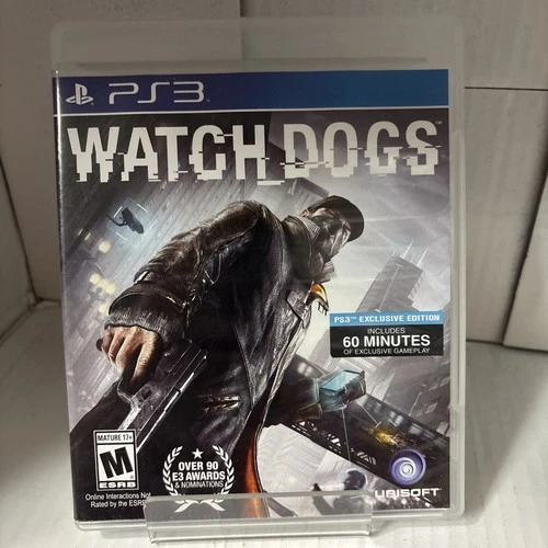 Watch Dogs (Sony PlayStation 3, 2014) TESTED AND WORKING