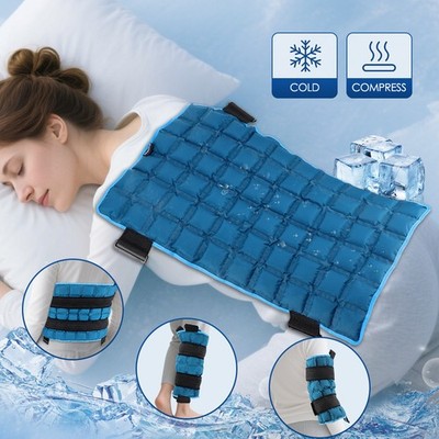 Extra Large Gel Flexible Back Ice Packs for Injuries Reusable 13 x 22  Cold Pack
