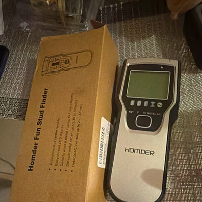 Homder TH560 Electric Stud Finder Metal & AC Live Wire Detector, LCD Display