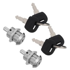  Set 2 macchine per bombole di soda serratura a bolle Gumball per armadio distributore