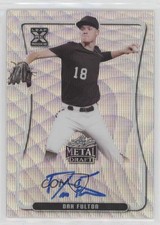 2020 Leaf Metal Draft Silver Wave Dax Fulton #BA-DF1 Auto 0ko