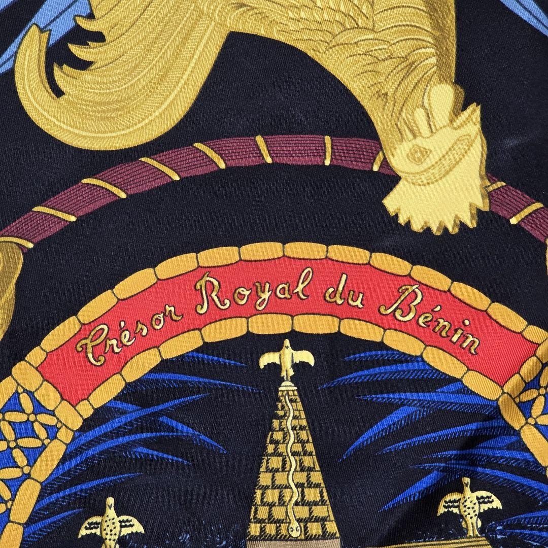 Hermes Carré 90 Tresor Royal du Benin Scarf from Japan | eBay