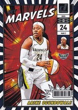 2025 Panini Donruss WNBA - Net Marvels #21 ARIKE OGUNBOWALE-WINGS