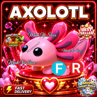   FR Axolotl (Fly Ride)   Adopt M1e Pet For Sale | Instant Fast Delivery