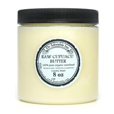 Dr Adorable - 8 oz - Cupuacu Butter - Exotic Unrefined Pure Natural Organic Cold