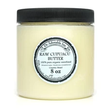Dr Adorable - 8 oz - Cupuacu Butter - Exotic Unrefined Pure Natural Organic Cold