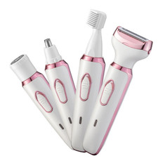 4 In 1 Women Electric Shaver Rechargeable Waterproof Razor Painless Epilator USA