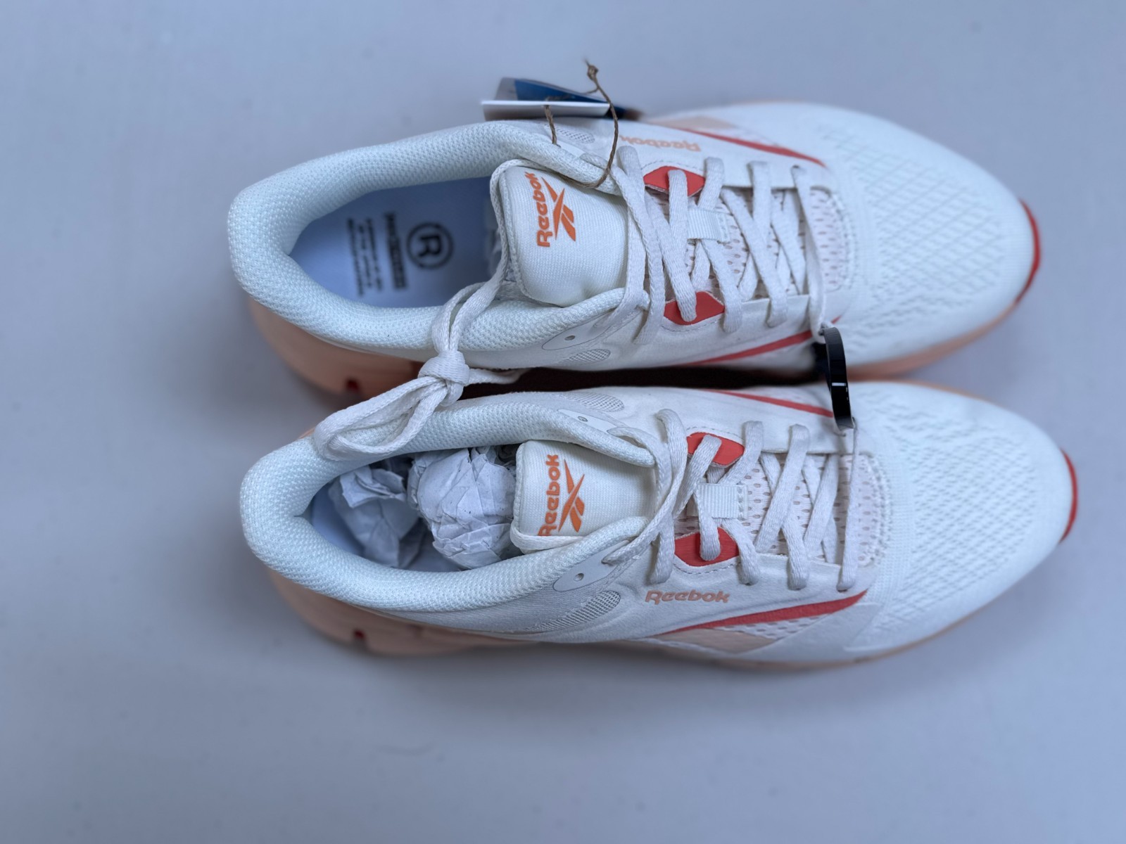 Reebok Zig Dynamica 5 Trainers UK 6.5 Women’s Running Shoes White Pink image 2