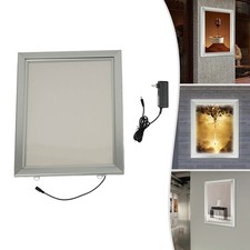 18W LED Poster Frame Advertising Sign Holder 40*50*2.8cm Wall Mounting Frame