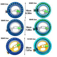 Kite Reel Winder with 1312Ft Line Lock Handle Outdoor Flying Tool