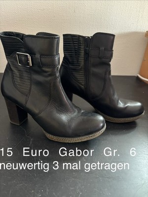 Gr. 40  Damen Stiefeletten, Marke, Schwarz