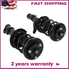 New Pair Front Struts Absorbers for 2002 - 2006 Honda CRV CR-V w/ Coil Spring