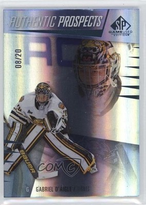 2023-24 Upper Deck SP Game Used CHL Edition 8/20 Gabriel D'Aigle #52 14xc