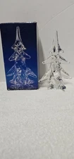 Toscany Collection 24% Lead Crystal 8in Christmas Tree Original Box 