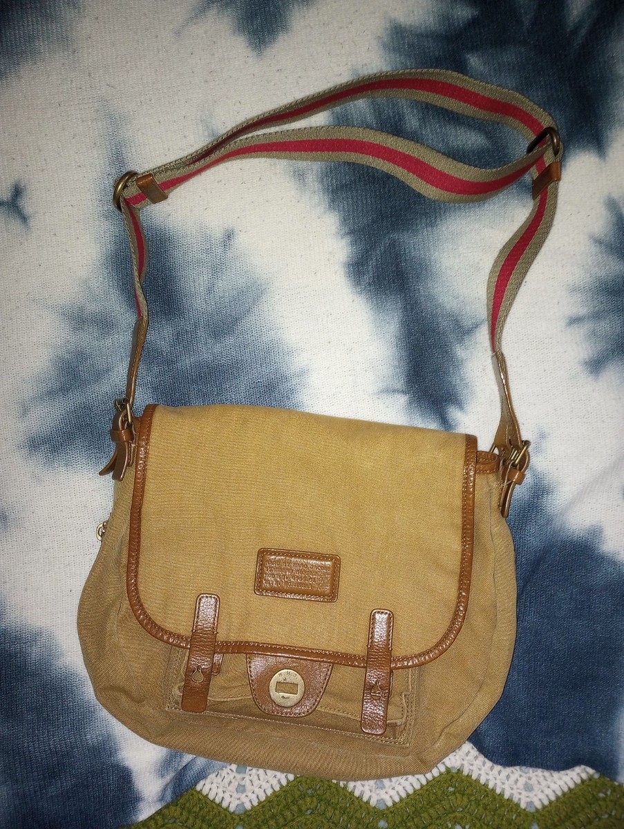 Marc by Marc Jacobs Khaki Standard Supply 0566.51 Canvas Messenger