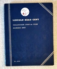 Partial Lincoln Wheat Penny Collection 1909 - 1940  Whitman Album 63 COINS ~ #A