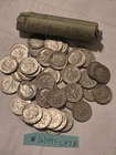 1954-1958 Roosevelt Dime Full Roll Of 50