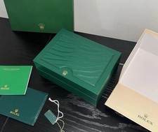Rolex Scatola Portaoggetti Cassa Orologio Con Accessori E Regalo Shopping Bag Inclusa