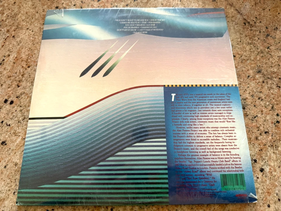 THE ALAN PARSONS PROJECT - THE BEST OF / 1983 ARISTA / BRAND NEW SEALED VINYL - Image 2 of 3