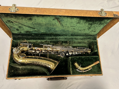 #ad #ad QUALITY VINTAGE ELKHART 21A BUILT BY BUESCHER ALTO SAXOPHONE CASE $159.99