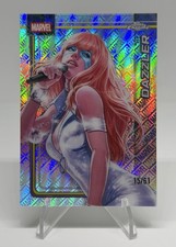 2026 Topps Chrome Marvel DAZZLER Logofractor /61 Logo Refractor #26