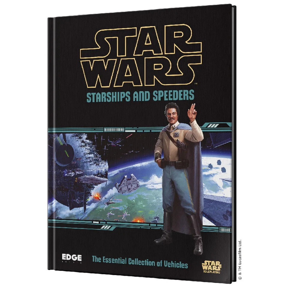 STARSHIPS AND SPEEDERS Book Star Wars RPG NEW