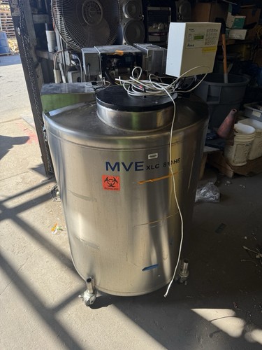 MVE XLC 810HE LN2 Cryogenic Freezer – TEC 2000 Controller + Autofill & Racks