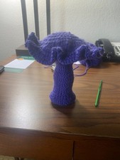 crochet mushroom