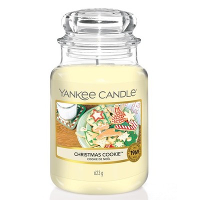 Duftkerze im Glas (groß) Christmas Cookie Kerze mit langer Brenndauer bis zu 150