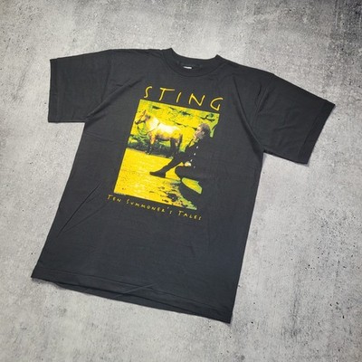 Vintage Sting 1993 Ten Summoner s Tale Tour T Shirt Mens Size XL