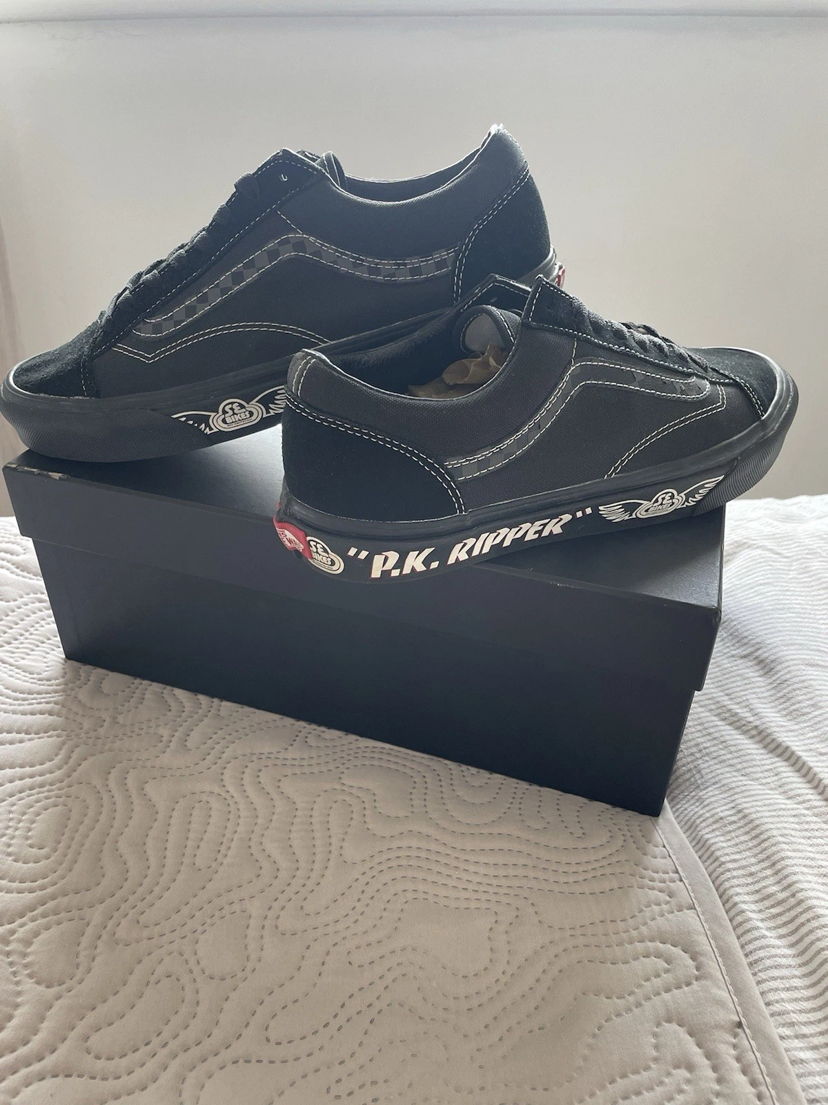 Vans SE Bikes x Style 36 Blocks Flyer PK RIPPER OFF THE WALL Taglia UK 8 5