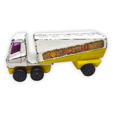Matchbox Superfast Freeway Gas Tanker Shell No 63 Lesney England 1975 Modellauto