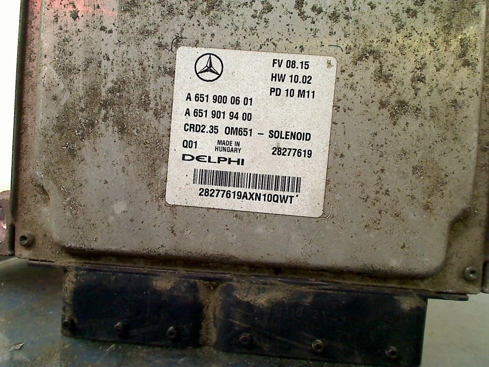 ECU Mercedes-Benz Sprinter 3,5t (906.63) 2011 A6519000601 - Immagine 2 di 4