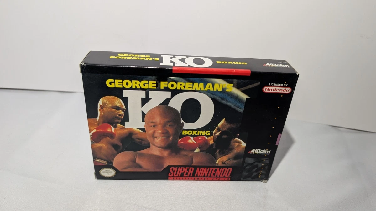 George Foreman's KO Boxing Sega Game Gear Neuf
