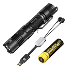Nitecore P12GT Flashlight 1000Lm w/NL183 Battery +Portable USB charger