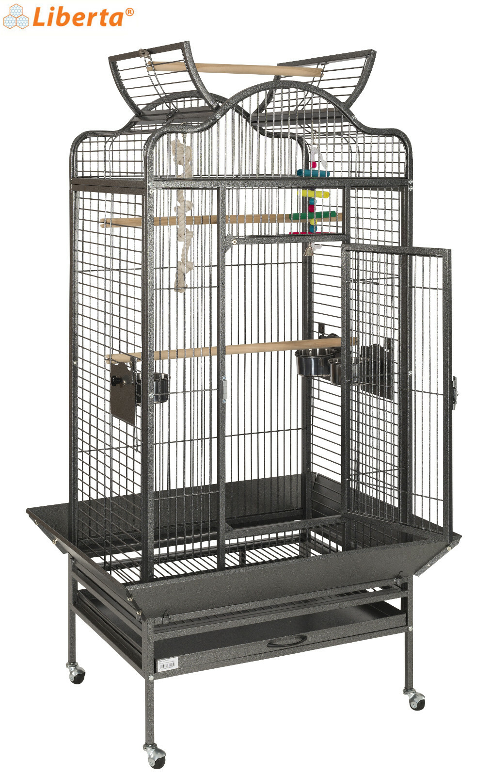 LIBERTA VOYAGER ANTIQUE LARGE CAGE FOR MEDIUM PARROTS AFRICAN GREY AMAZONS